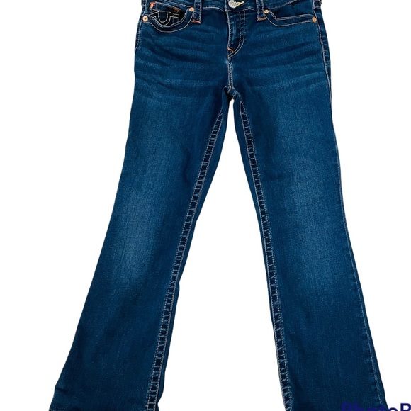 TRUE  RELIGION JEANS SIZE 32 Boots  cut - Picture 2 of 10